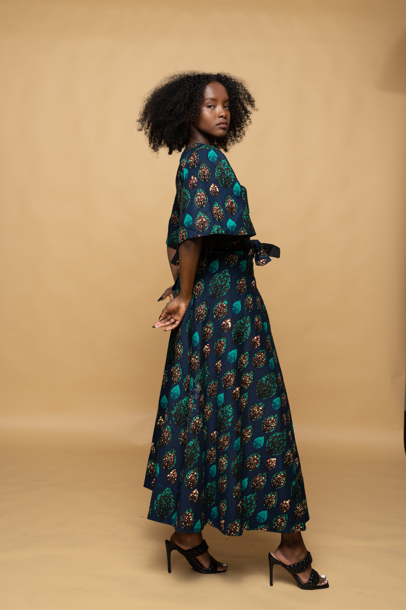 Fea Reversible Wrap Skirt