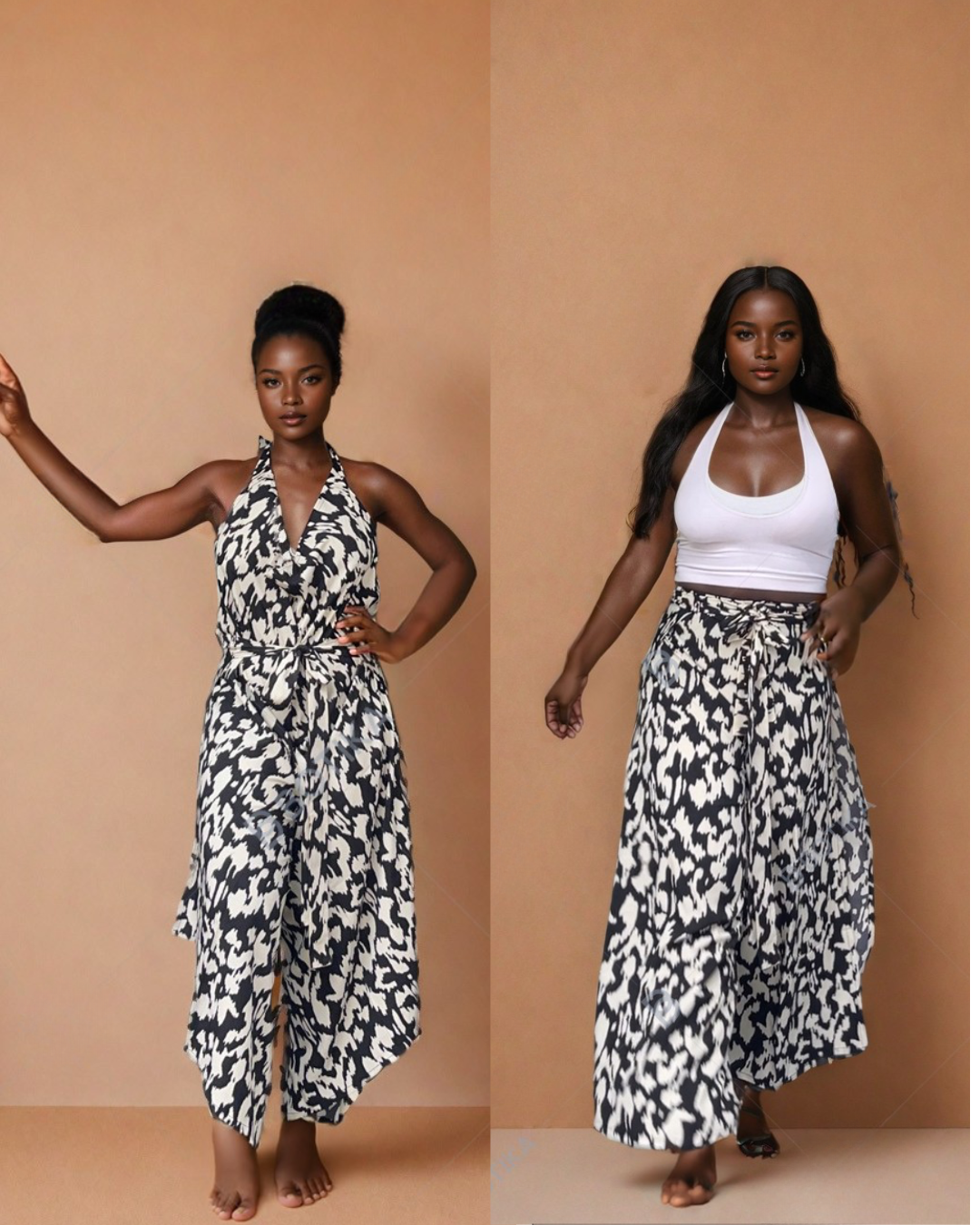 Cheetah Jumpants Jumpsuit to Pants Besida