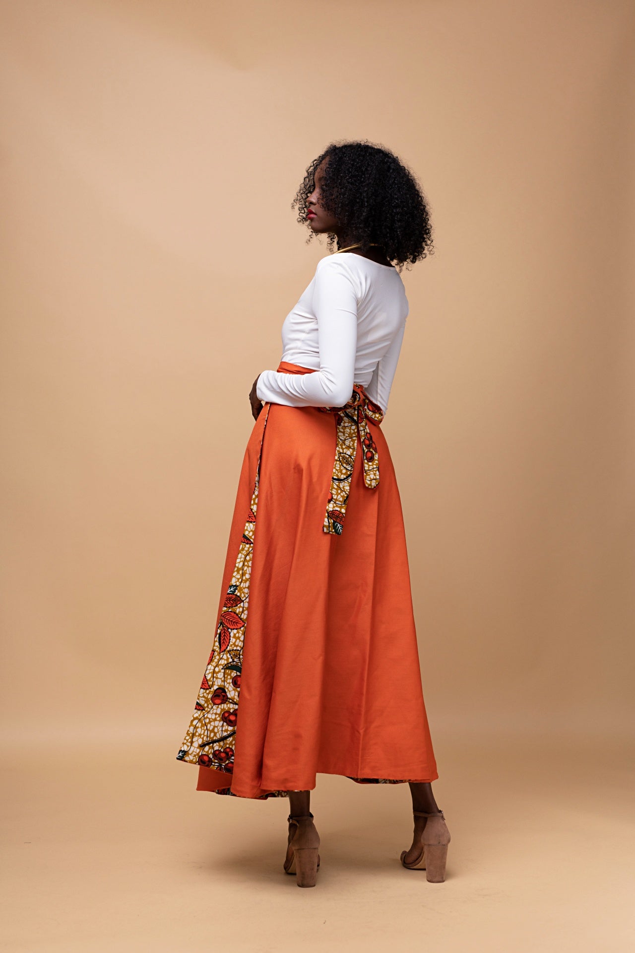 Keeya Reversible Wrap Skirt