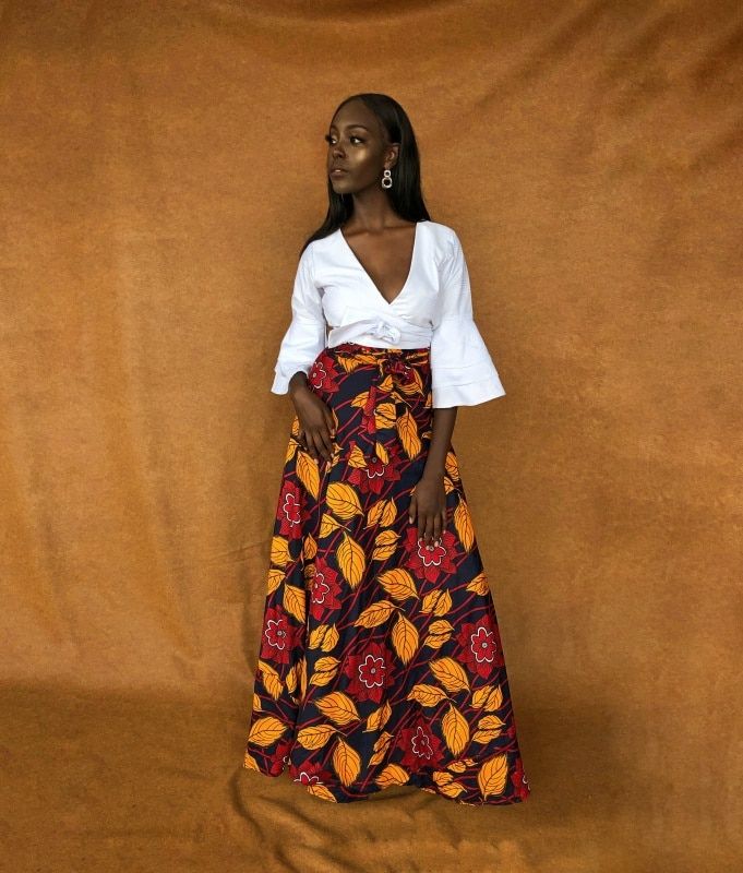 4 African Style Skirt Outfit Ideas Perfect for Fall