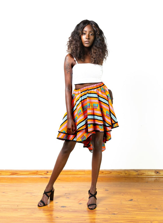 Rock Your Vibrant African Skirts This Summer With These 5 Tips