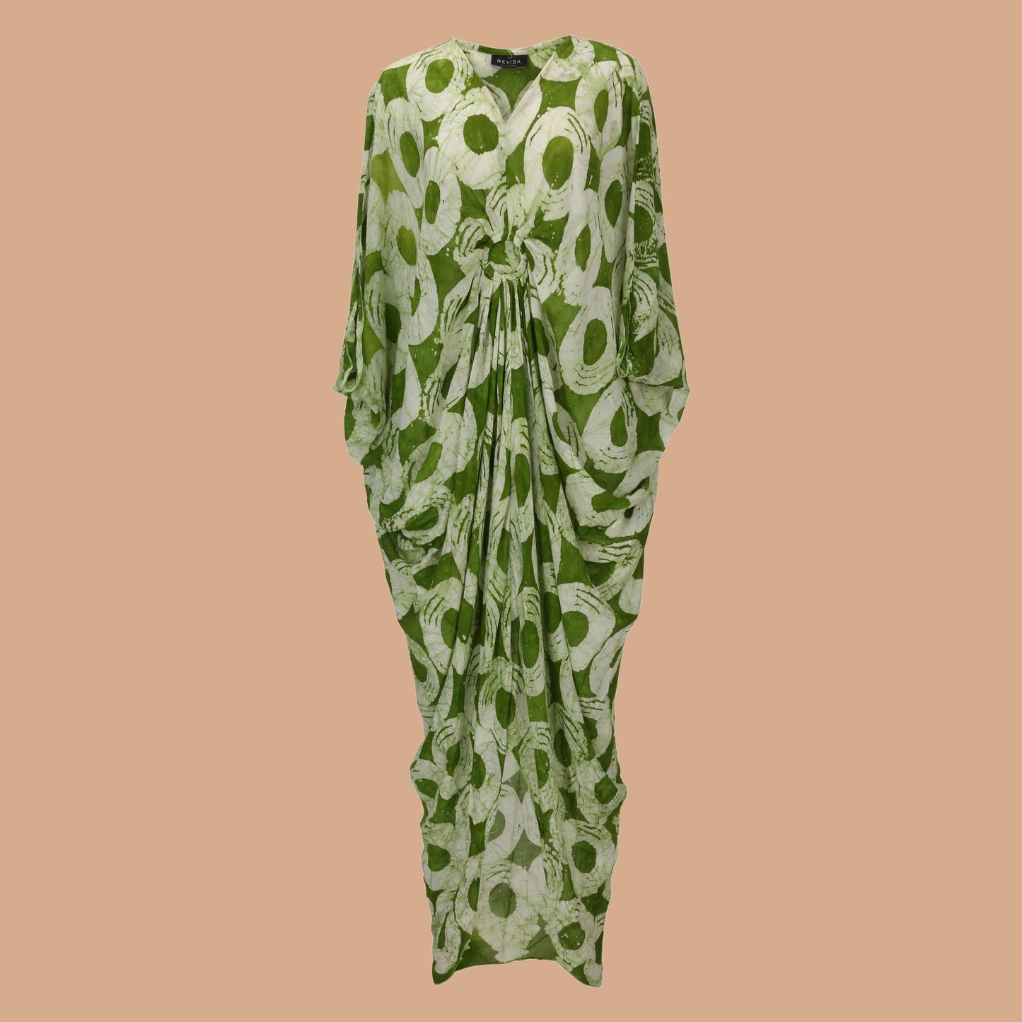 Dreams Green Àdìrẹ Hand Dye Kaftan Dress