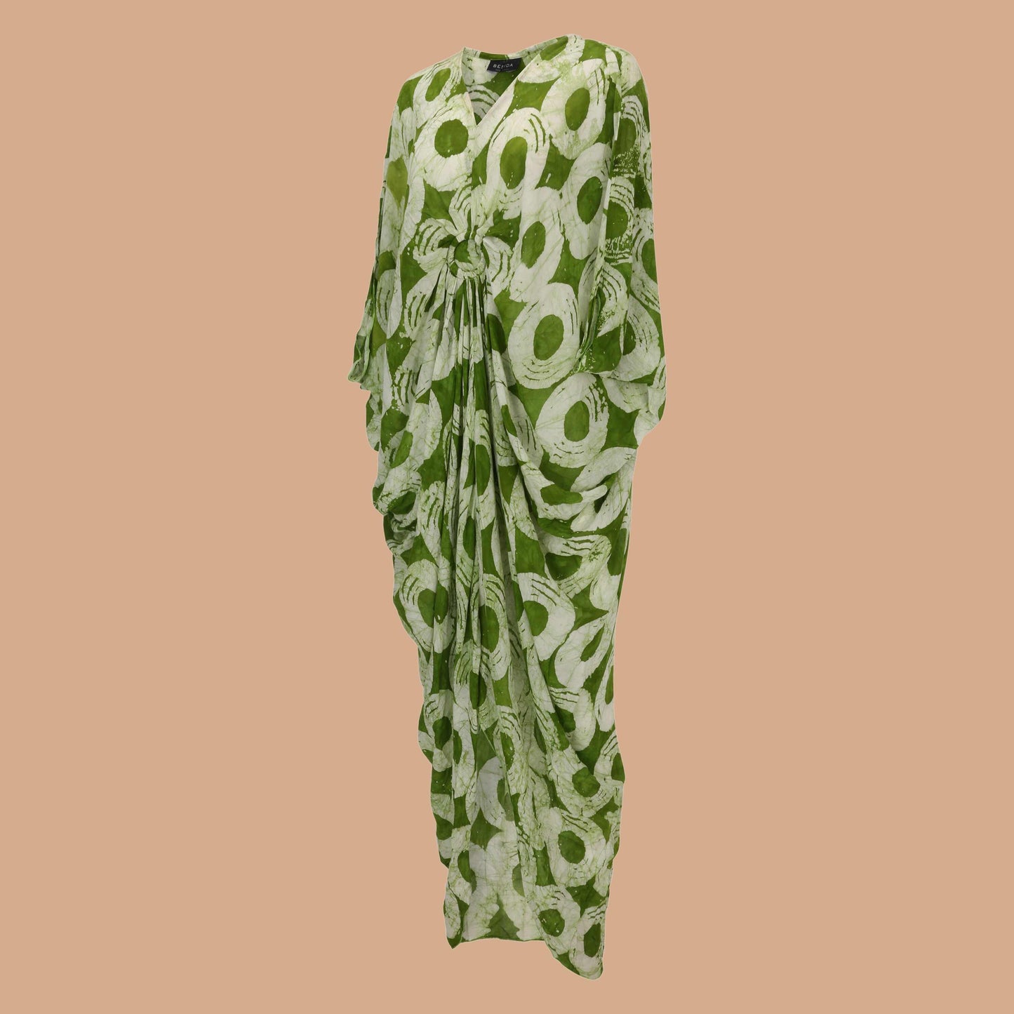 Dreams Green Àdìrẹ Hand Dye Kaftan Dress