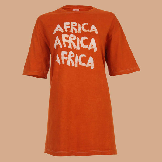 Africa Africa Africa Àdìrẹ Hand Dye Shirt