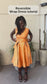 Palm Orange Reversible Dress (Pre-Order)
