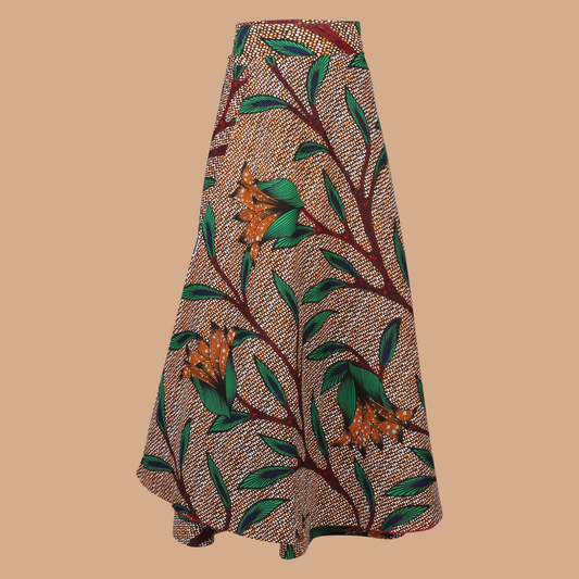 Flora Reversible Wrap Skirt