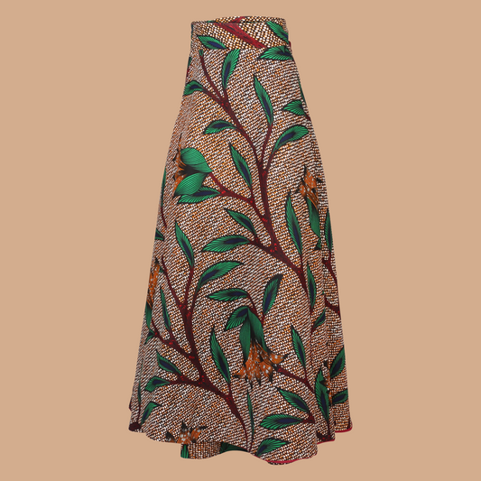Flora Reversible Wrap Skirt