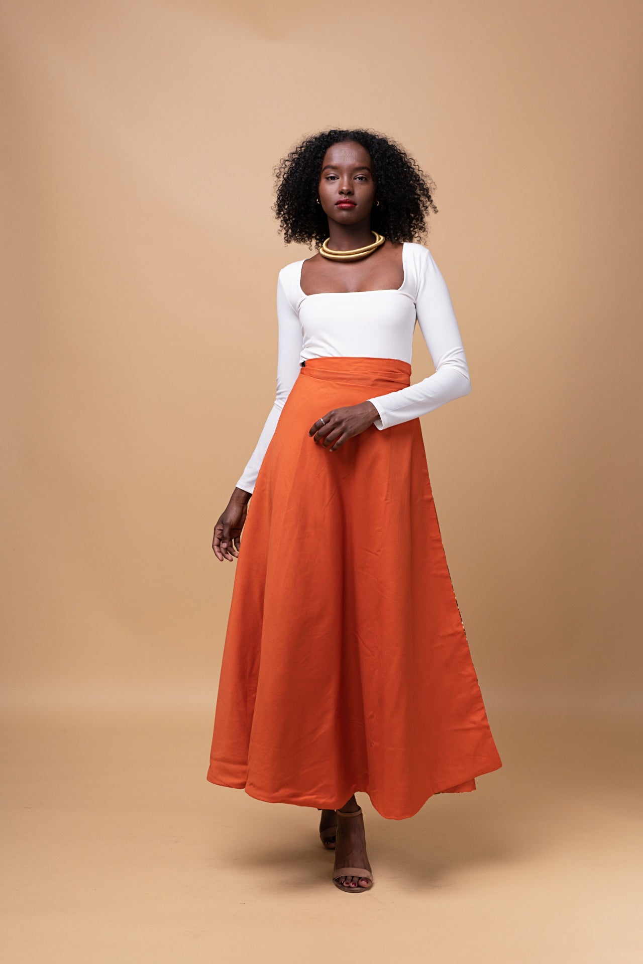 Keeya Reversible Wrap Skirt